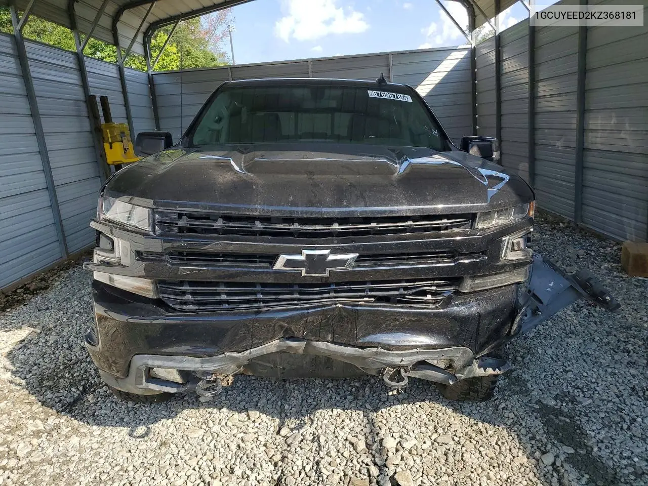 2019 CHEVROLET SILVERADO VIN 1GCUYEED2KZ368181 — фото 5
