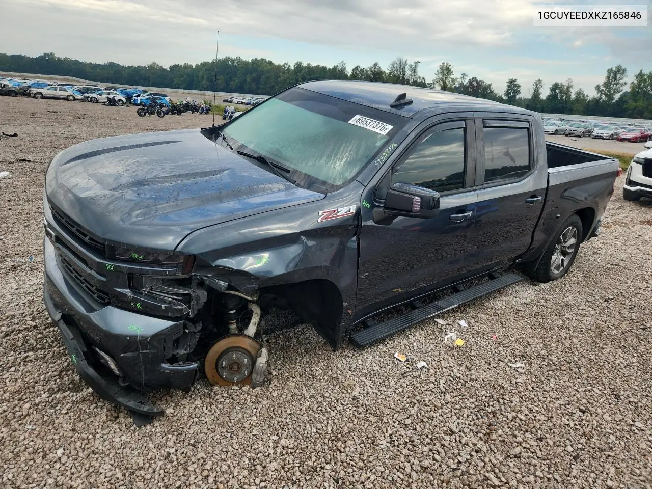CHEVROLET SILVERADO 2019, VIN 1GCUYEEDXKZ165846