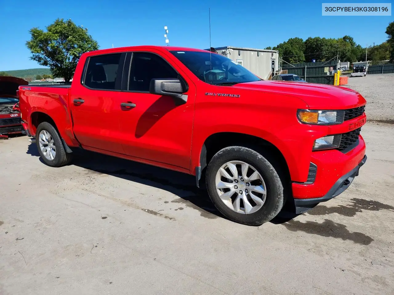 2019 CHEVROLET SILVERADO VIN 3GCPYBEH3KG308196 — фото 4