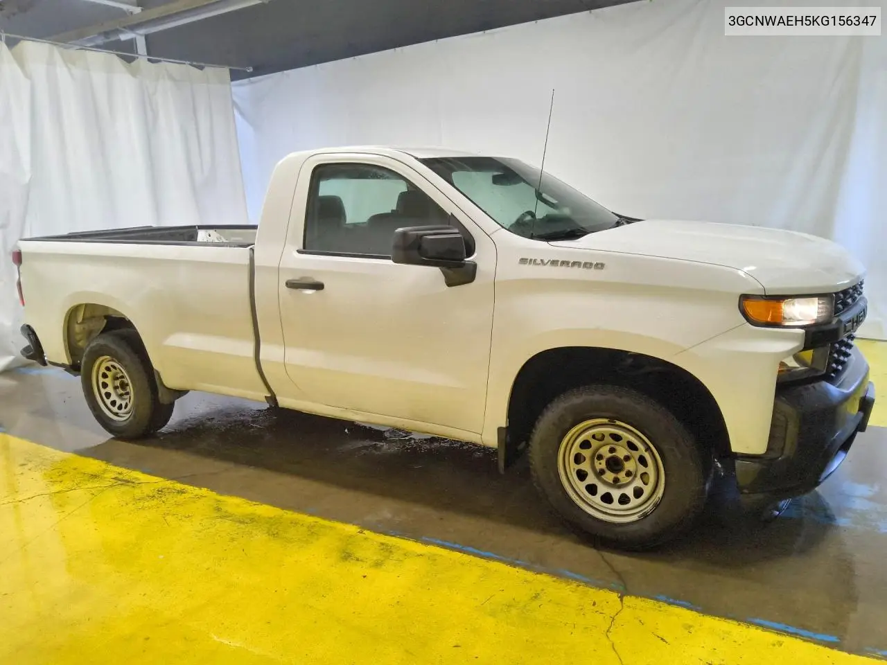 2019 CHEVROLET SILVERADO VIN 3GCNWAEH5KG156347 — фото 4