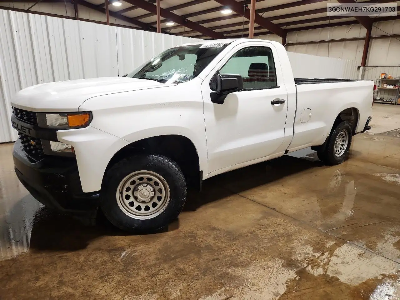 CHEVROLET SILVERADO 2019, VIN 3GCNWAEH7KG291703