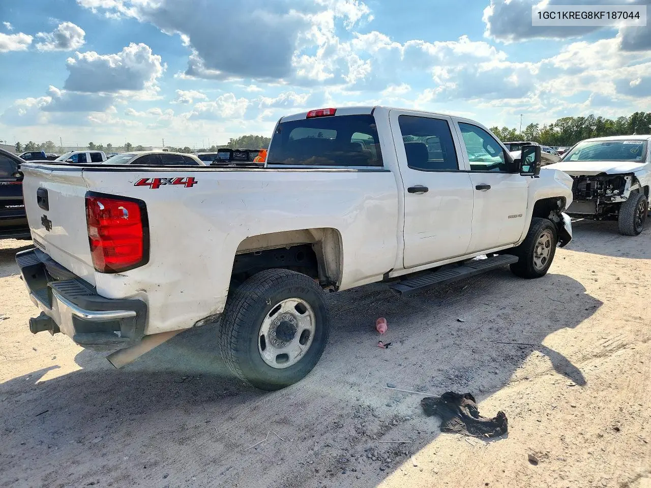 2019 CHEVROLET SILVERADO VIN 1GC1KREG8KF187044 — фото 3