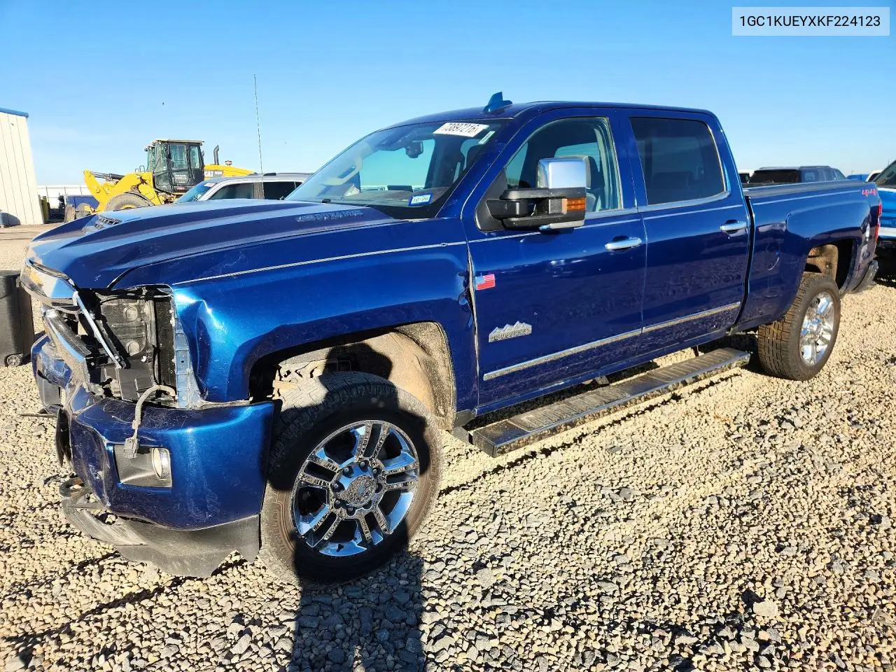 CHEVROLET SILVERADO 2019, VIN 1GC1KUEYXKF224123