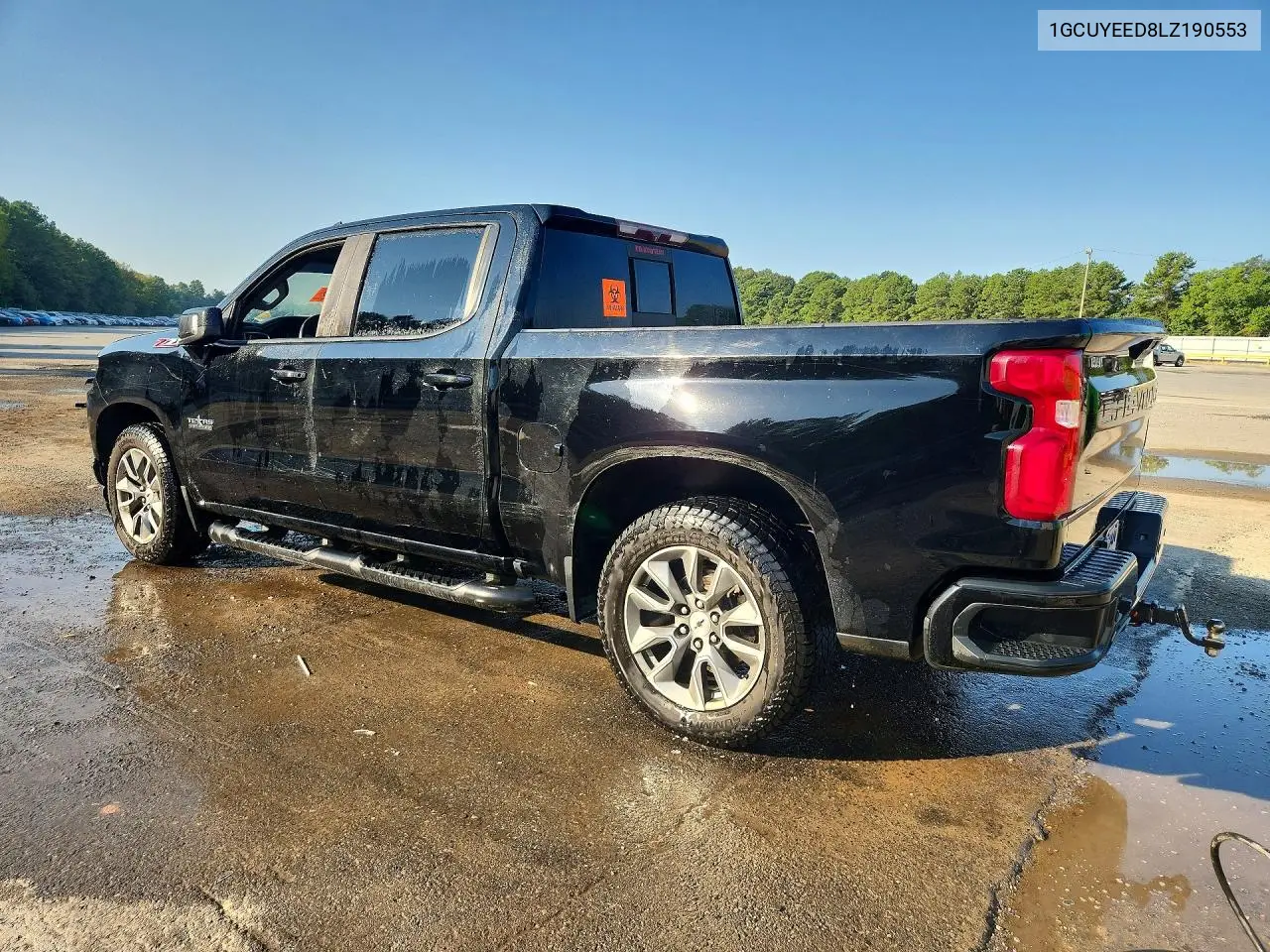 2020 CHEVROLET SILVERADO VIN 1GCUYEED8LZ190553 — фото 2
