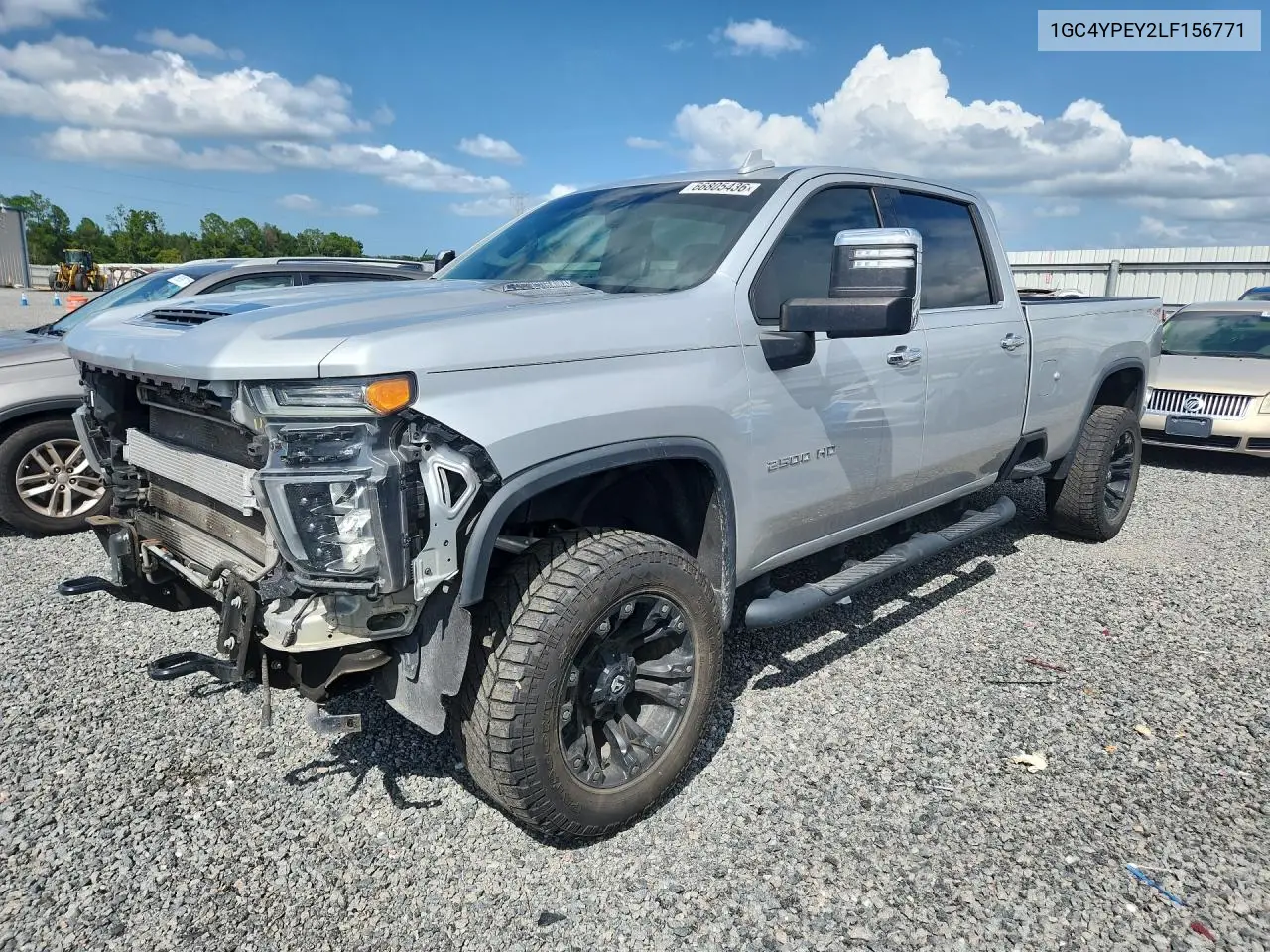 CHEVROLET SILVERADO 2020, VIN 1GC4YPEY2LF156771
