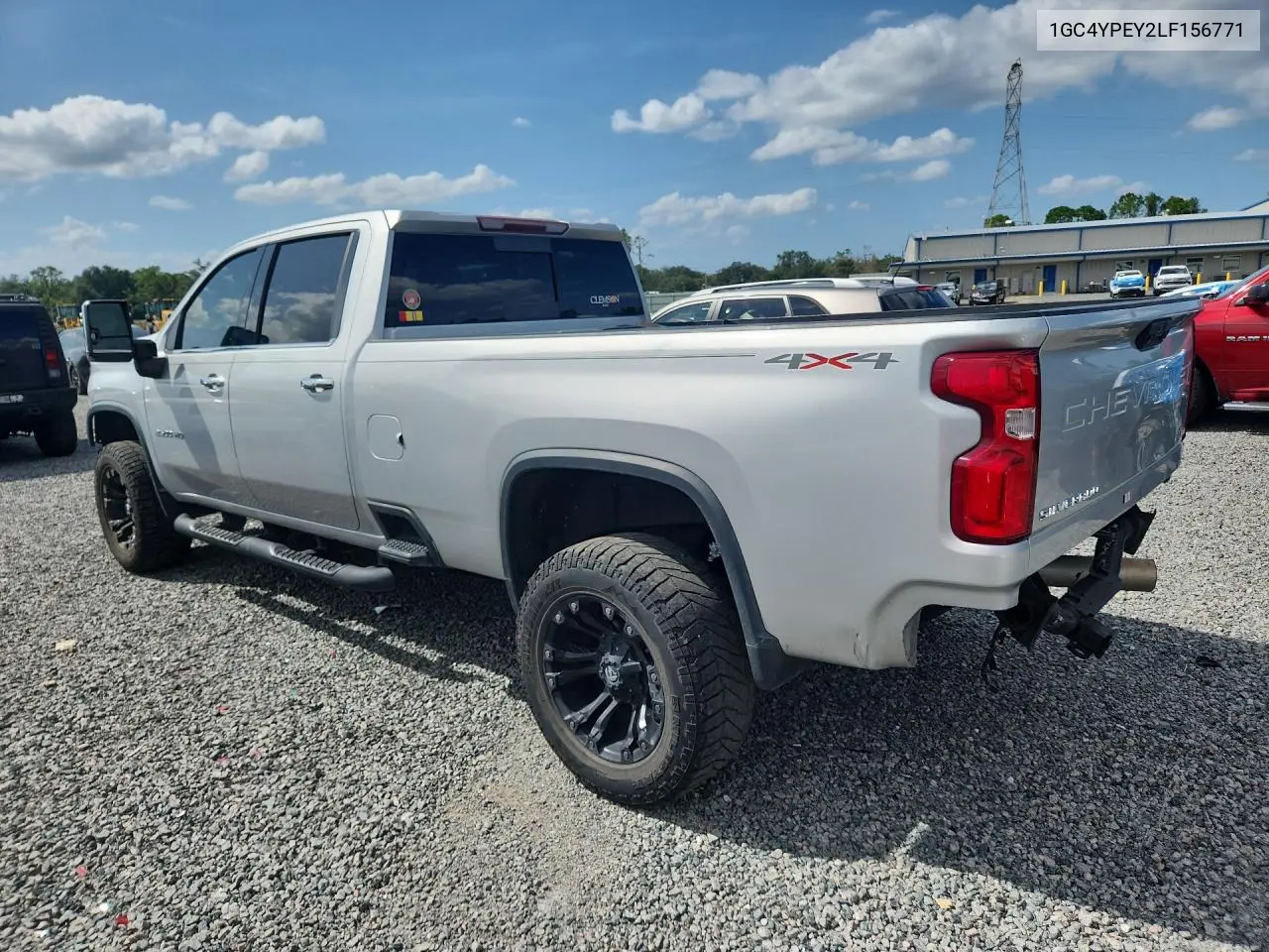 2020 CHEVROLET SILVERADO VIN 1GC4YPEY2LF156771 — фото 2