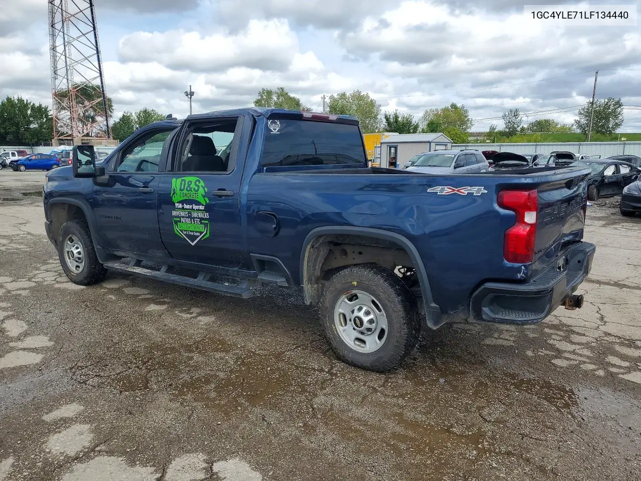 2020 CHEVROLET SILVERADO VIN 1GC4YLE71LF134440 — фото 2