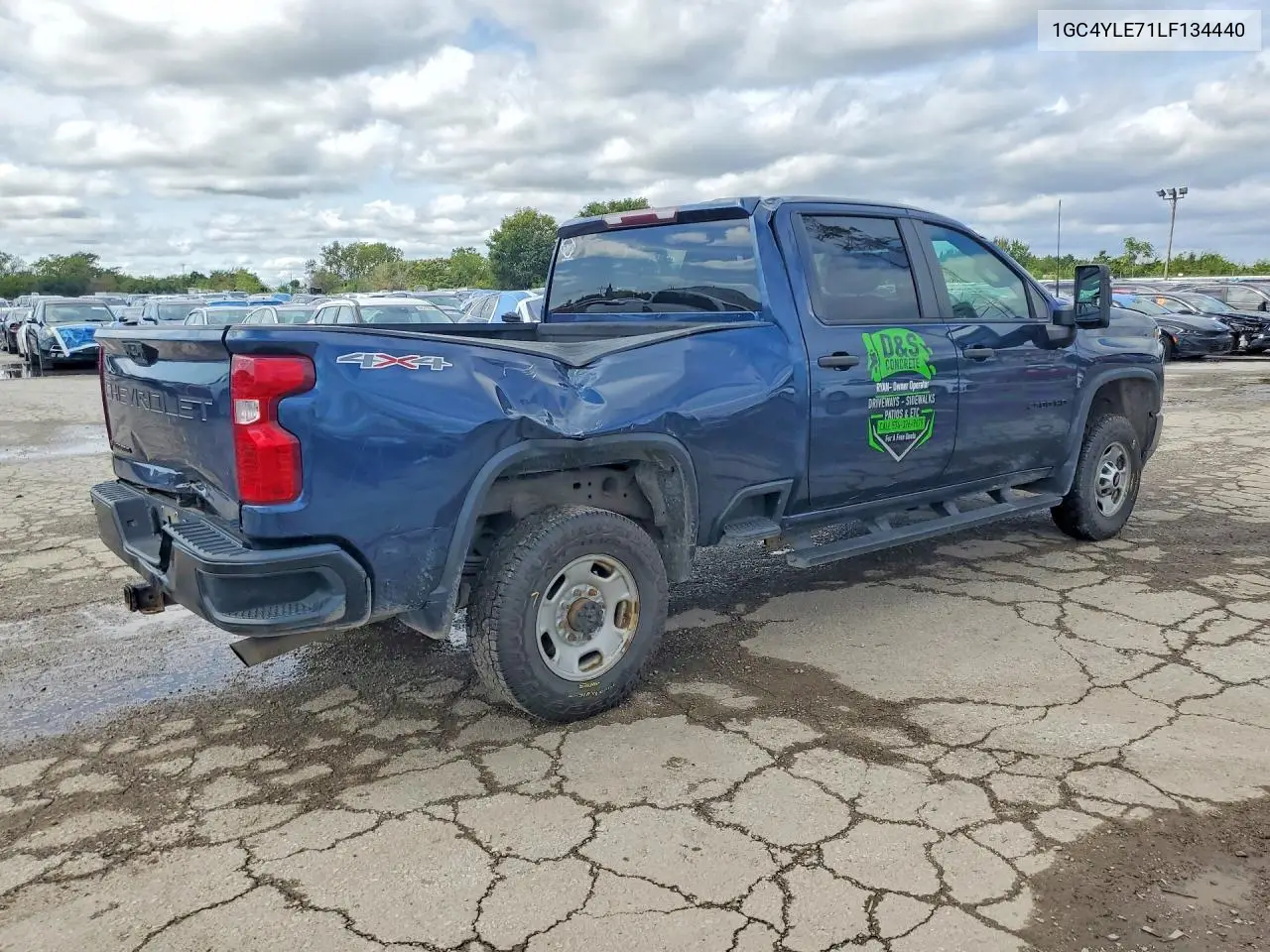 2020 CHEVROLET SILVERADO VIN 1GC4YLE71LF134440 — фото 3