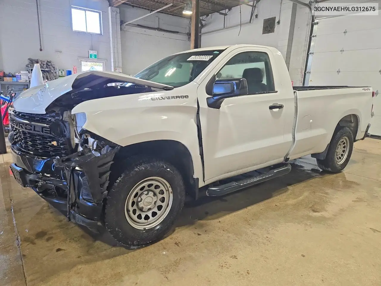 CHEVROLET SILVERADO 2020, VIN 3GCNYAEH9LG312675