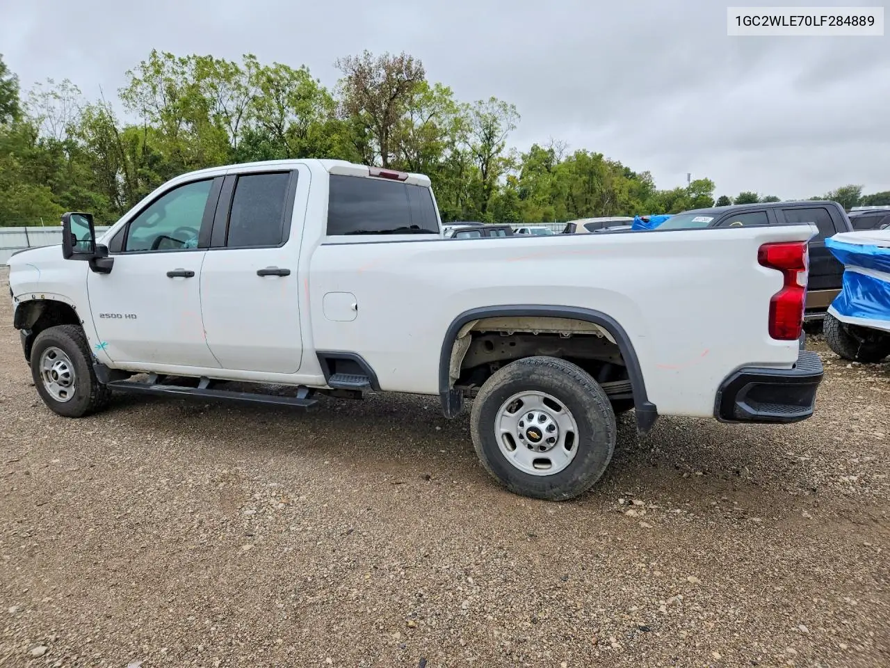 2020 CHEVROLET SILVERADO VIN 1GC2WLE70LF284889 — фото 2