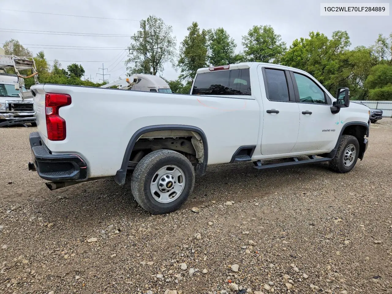 2020 CHEVROLET SILVERADO VIN 1GC2WLE70LF284889 — фото 3