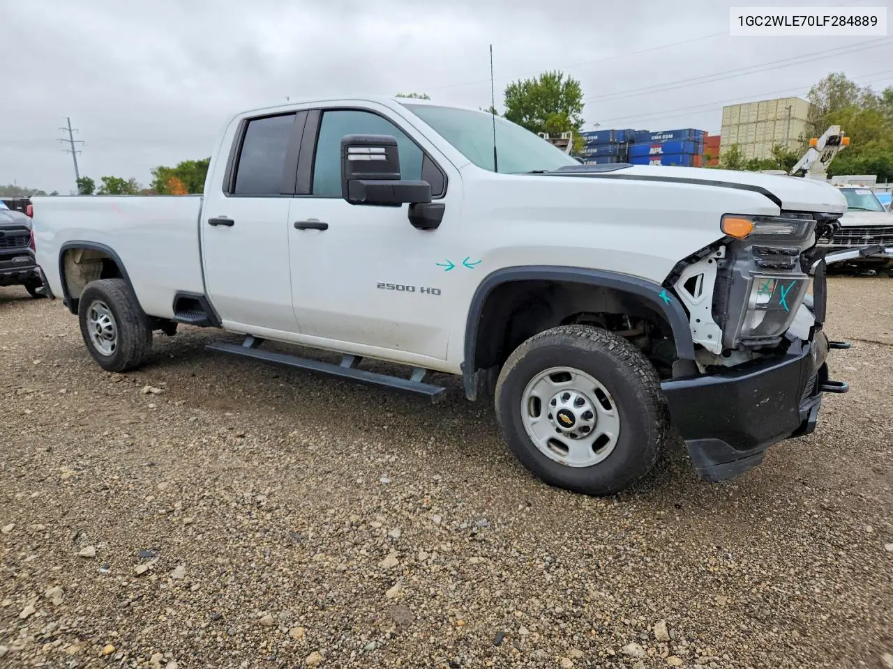 2020 CHEVROLET SILVERADO VIN 1GC2WLE70LF284889 — фото 4