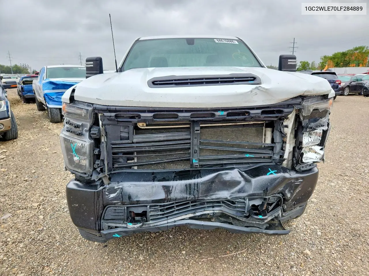 2020 CHEVROLET SILVERADO VIN 1GC2WLE70LF284889 — фото 5