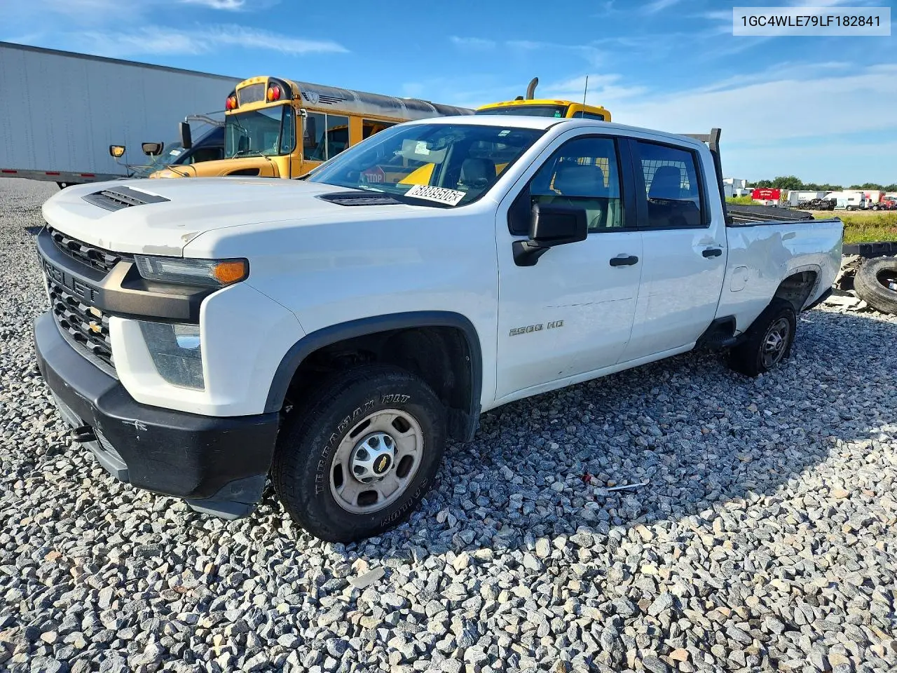 CHEVROLET SILVERADO 2020, VIN 1GC4WLE79LF182841