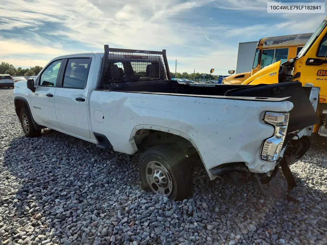 2020 CHEVROLET SILVERADO VIN 1GC4WLE79LF182841 — фото 2