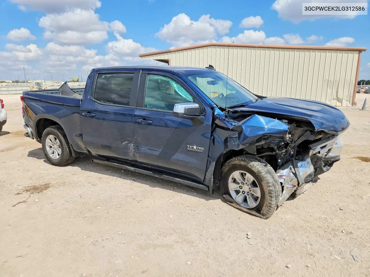 2020 CHEVROLET SILVERADO VIN 3GCPWCEK2LG312586 — фото 4