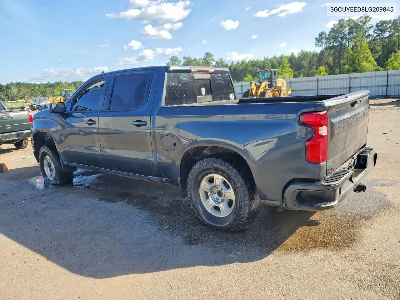 2020 CHEVROLET SILVERADO VIN 3GCUYEED8LG209845 — фото 2