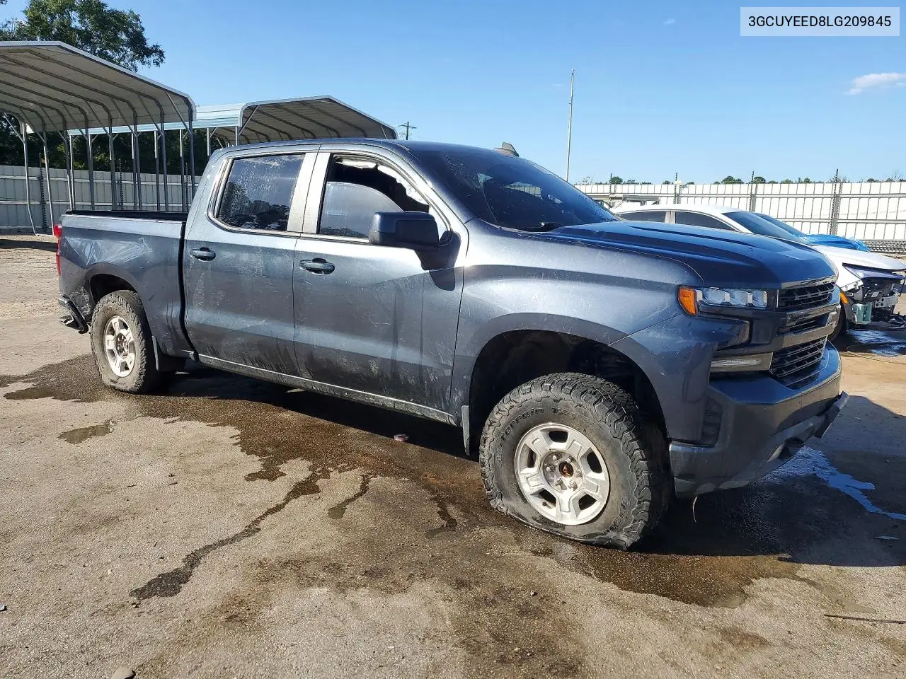 2020 CHEVROLET SILVERADO VIN 3GCUYEED8LG209845 — фото 4