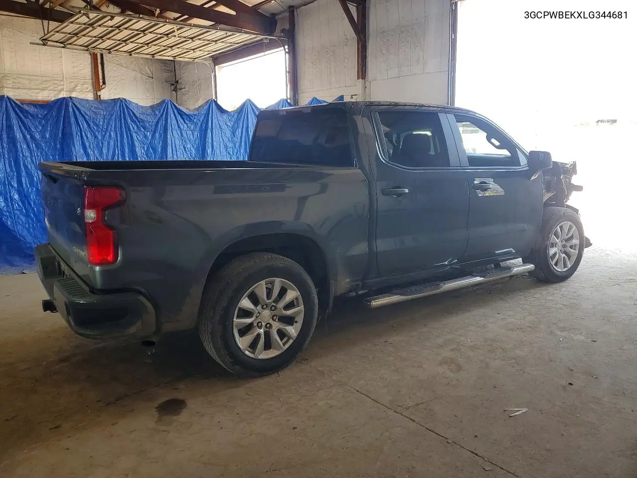 2020 CHEVROLET SILVERADO VIN 3GCPWBEKXLG344681 — фото 3