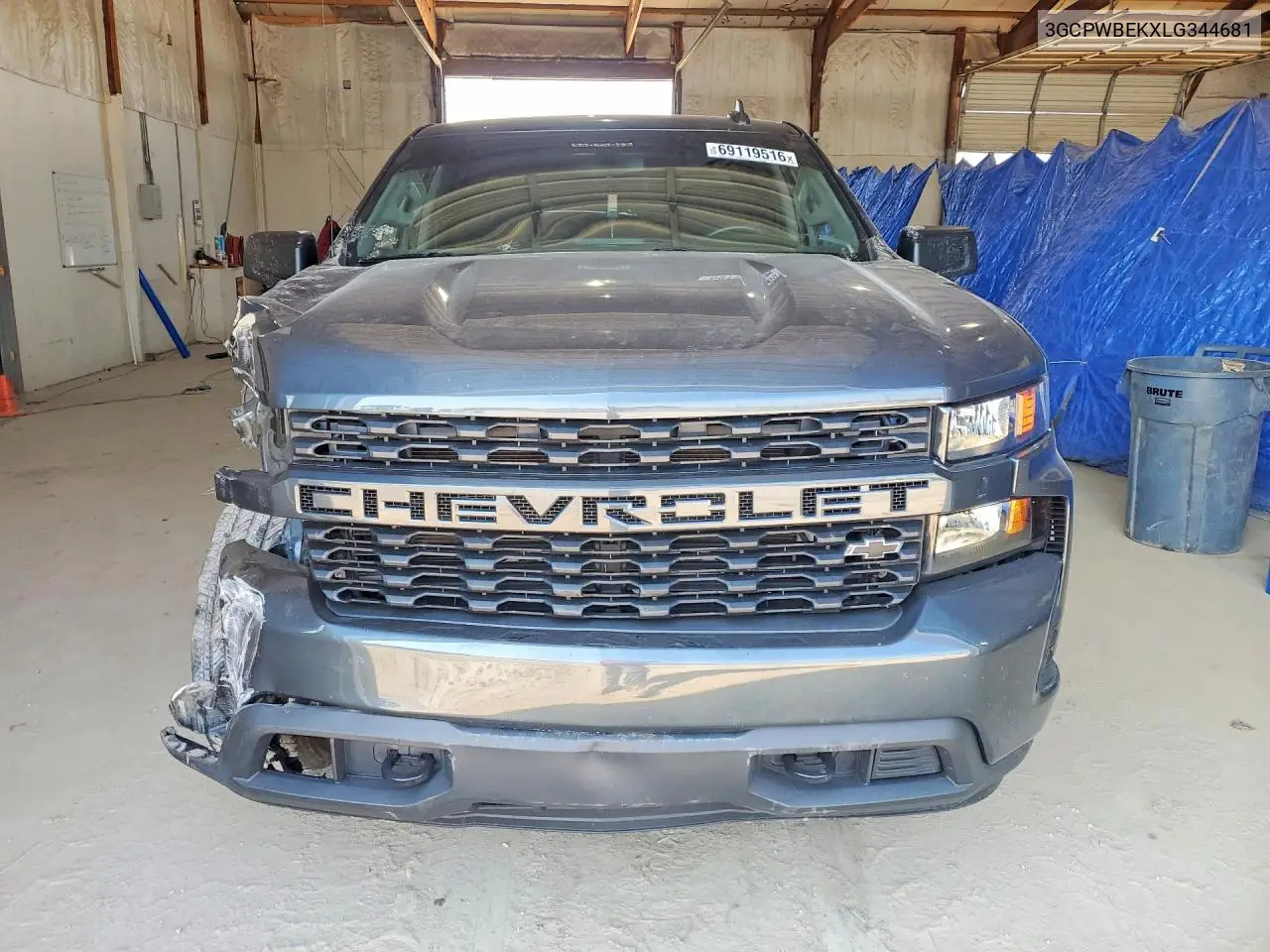 2020 CHEVROLET SILVERADO VIN 3GCPWBEKXLG344681 — фото 5