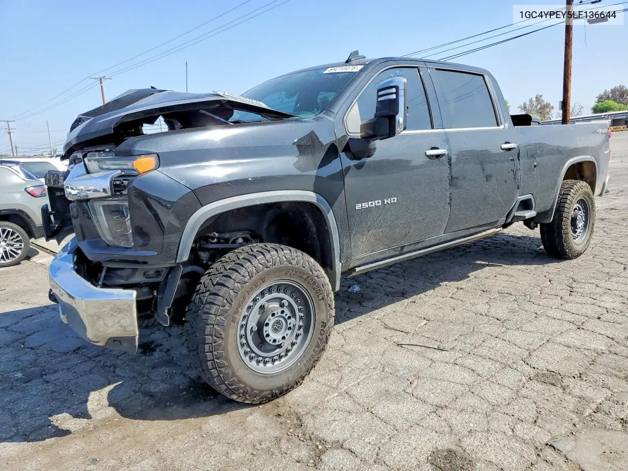CHEVROLET SILVERADO 2020, VIN 1GC4YPEY5LF136644