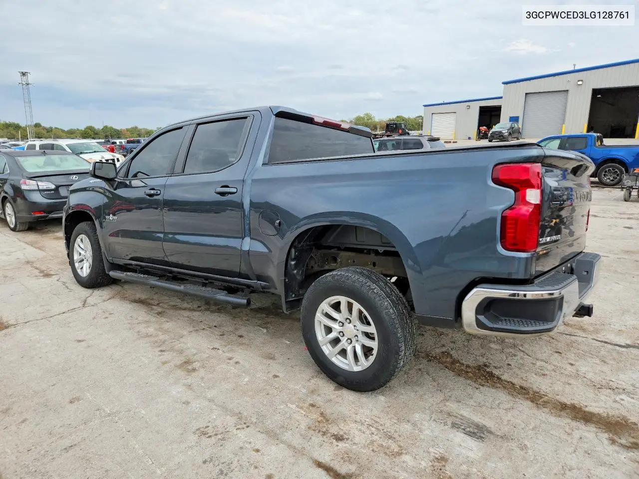 2020 CHEVROLET SILVERADO VIN 3GCPWCED3LG128761 — фото 2
