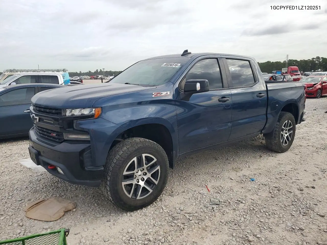 CHEVROLET SILVERADO 2020, VIN 1GCPYFED1LZ120251