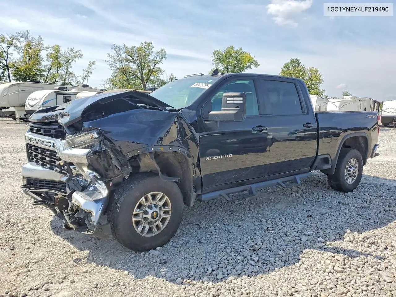 CHEVROLET SILVERADO 2020, VIN 1GC1YNEY4LF219490