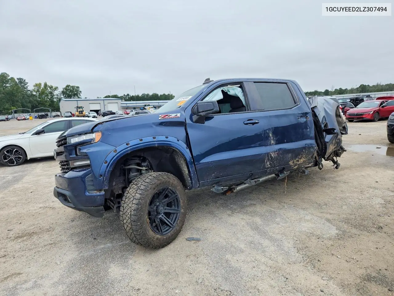 CHEVROLET SILVERADO 2020, VIN 1GCUYEED2LZ307494