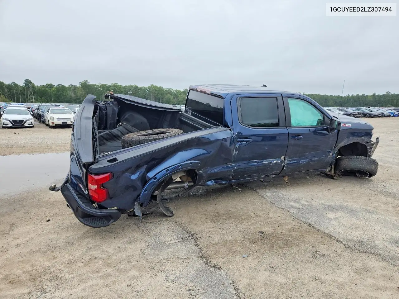 2020 CHEVROLET SILVERADO VIN 1GCUYEED2LZ307494 — фото 3