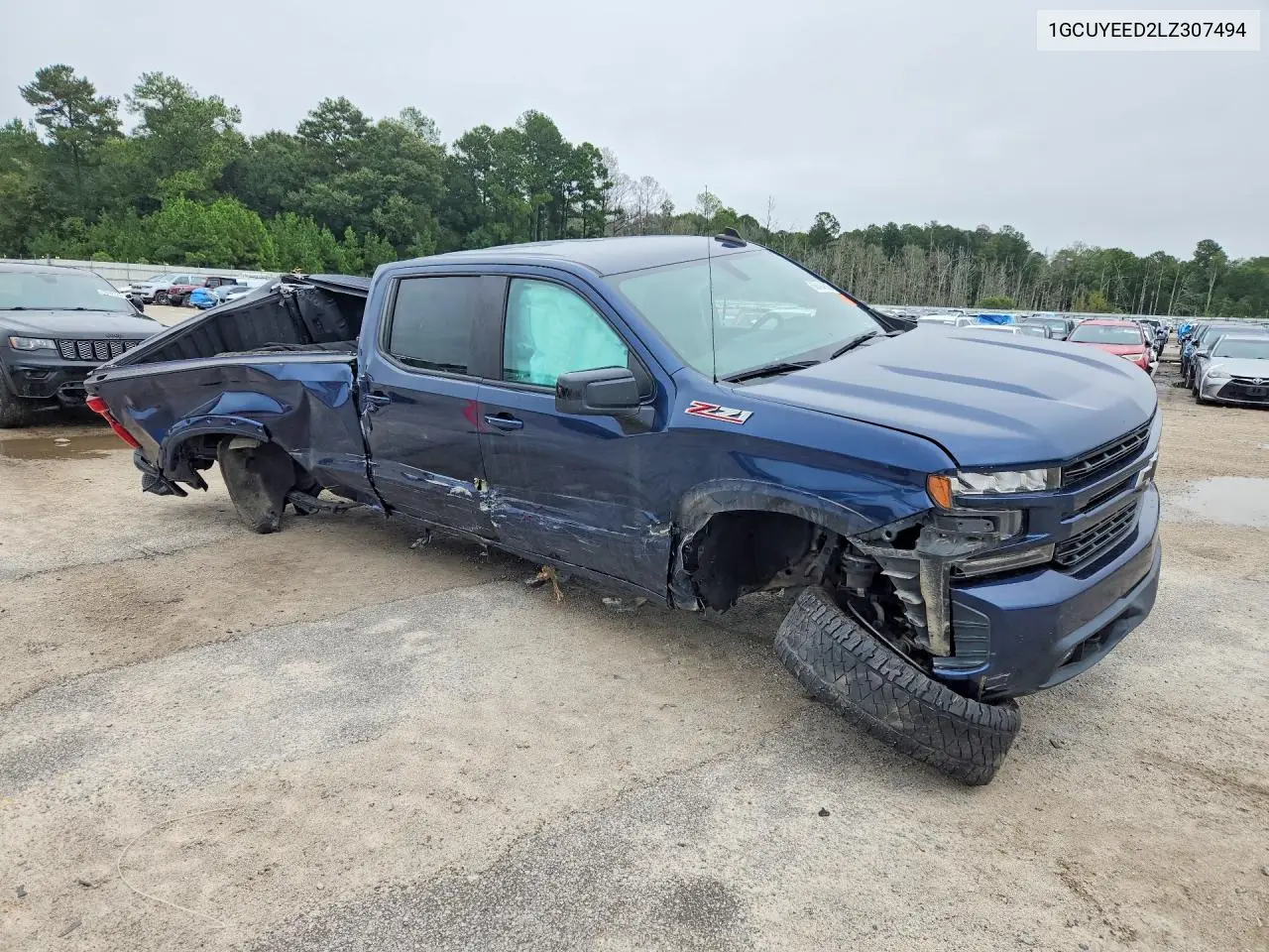 2020 CHEVROLET SILVERADO VIN 1GCUYEED2LZ307494 — фото 4