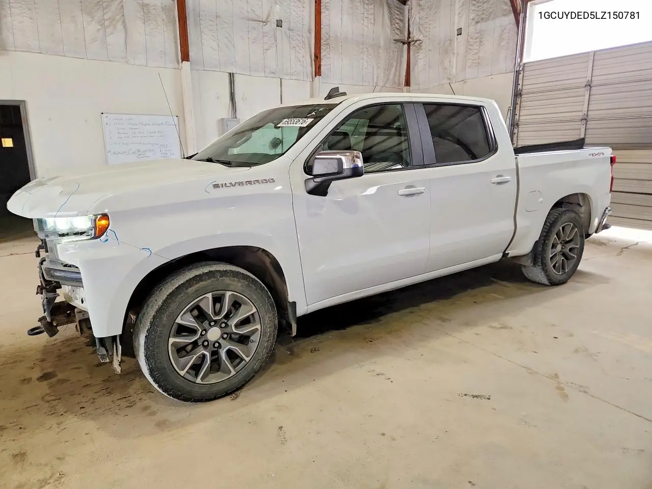 CHEVROLET SILVERADO 2020, VIN 1GCUYDED5LZ150781