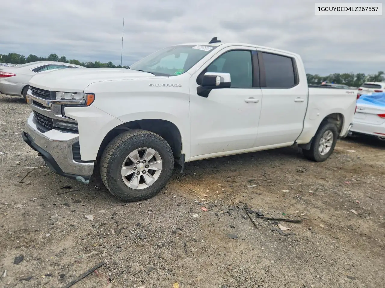 CHEVROLET SILVERADO 2020, VIN 1GCUYDED4LZ267557