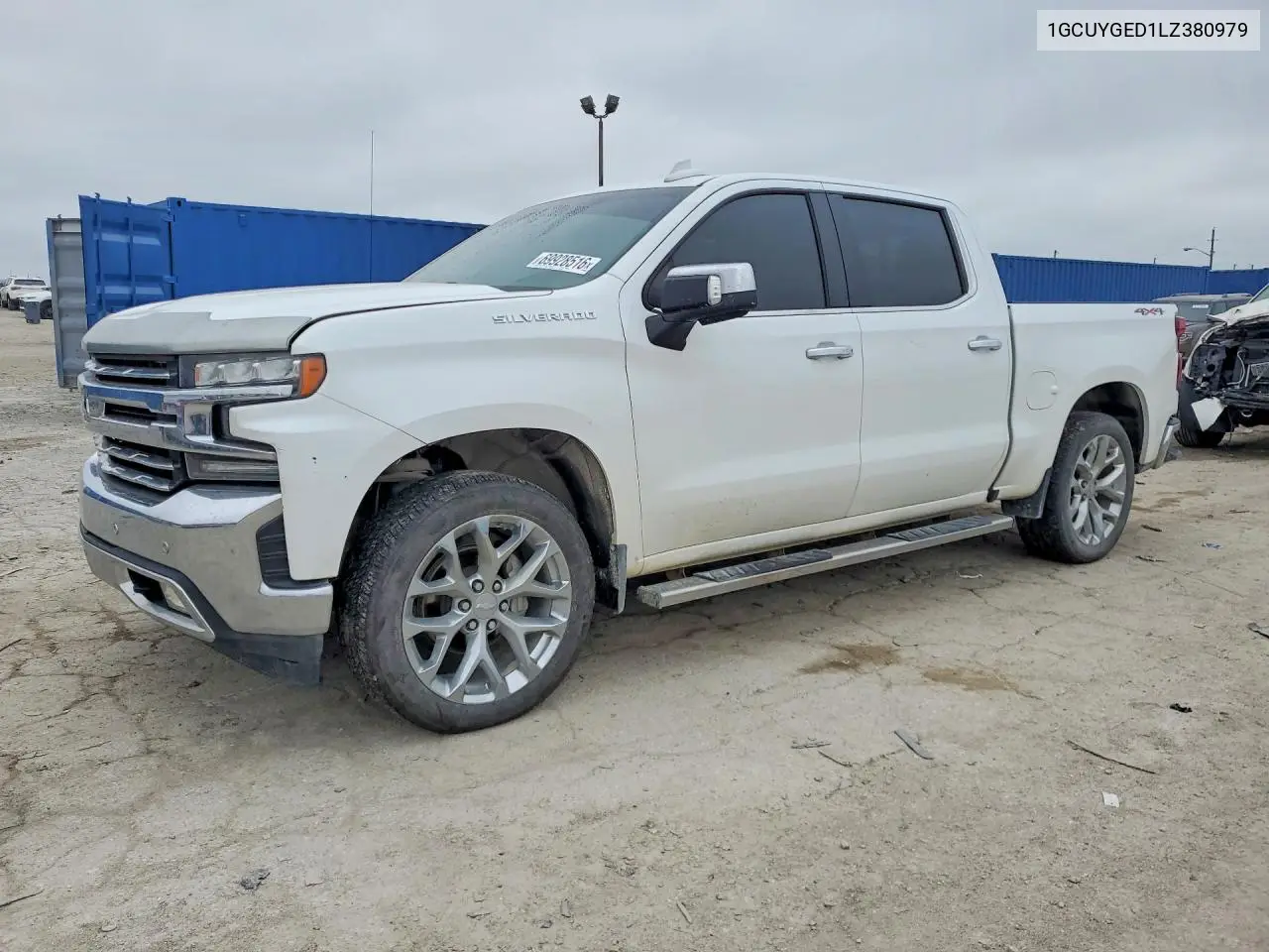CHEVROLET SILVERADO 2020, VIN 1GCUYGED1LZ380979