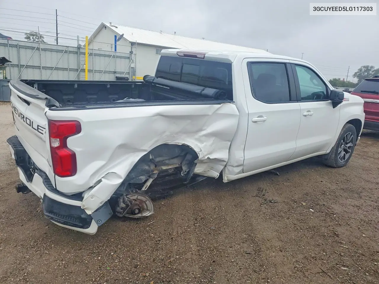 2020 CHEVROLET SILVERADO VIN 3GCUYEED5LG117303 — фото 3
