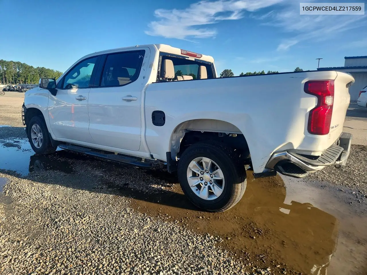 2020 CHEVROLET SILVERADO VIN 1GCPWCED4LZ217559 — фото 2