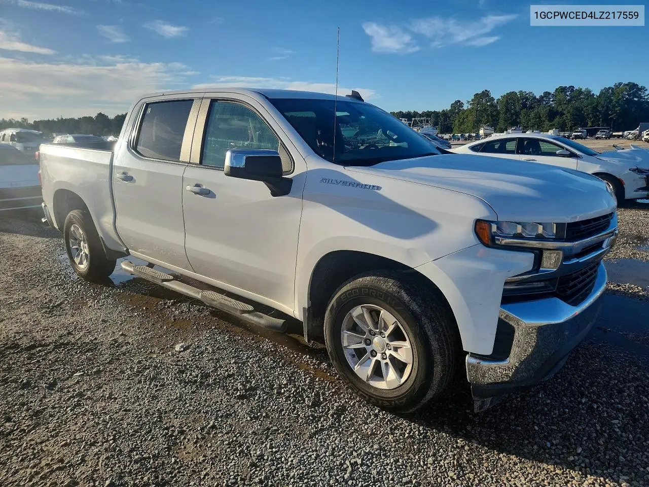2020 CHEVROLET SILVERADO VIN 1GCPWCED4LZ217559 — фото 4
