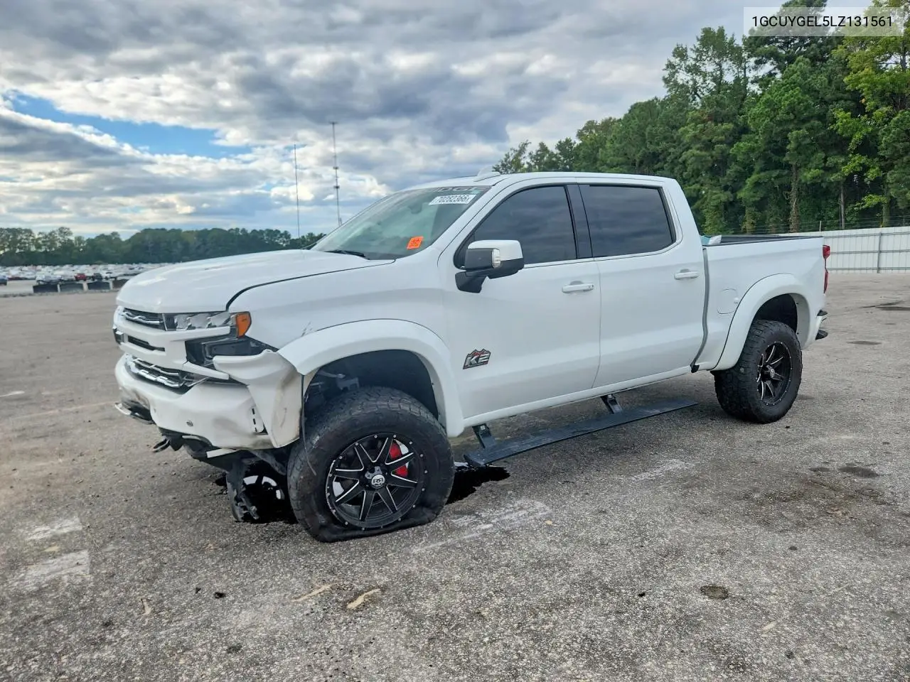 CHEVROLET SILVERADO 2020, VIN 1GCUYGEL5LZ131561