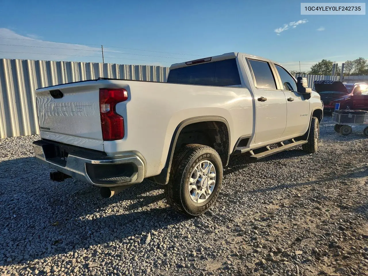 2020 CHEVROLET SILVERADO VIN 1GC4YLEY0LF242735 — фото 3