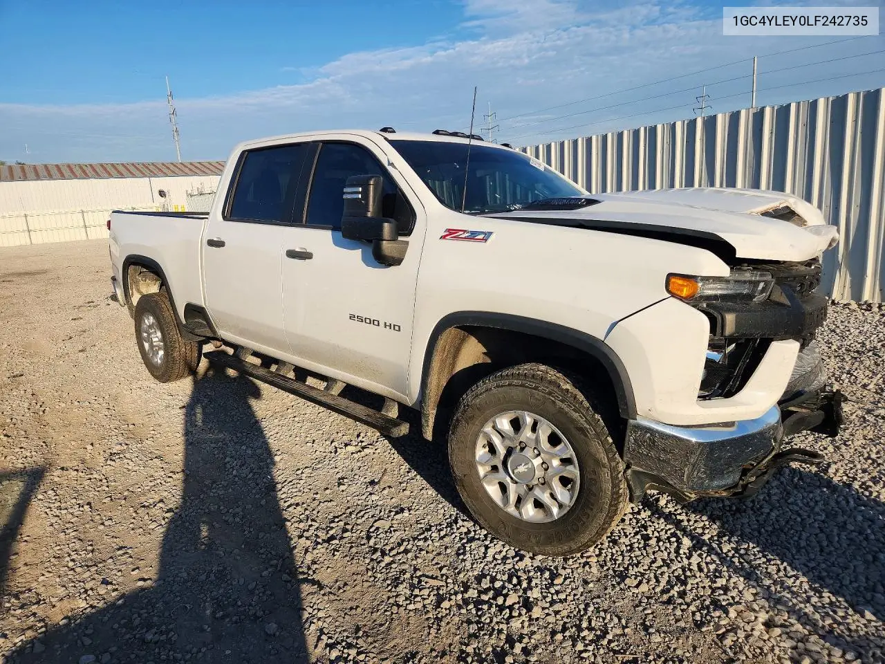 2020 CHEVROLET SILVERADO VIN 1GC4YLEY0LF242735 — фото 4