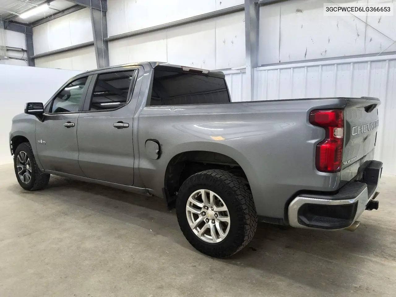 2020 CHEVROLET SILVERADO VIN 3GCPWCED6LG366653 — фото 2