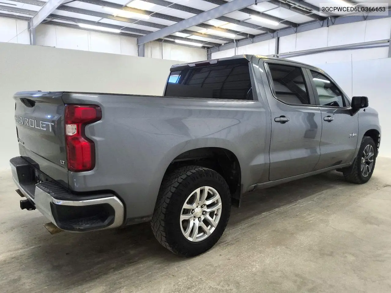 2020 CHEVROLET SILVERADO VIN 3GCPWCED6LG366653 — фото 3