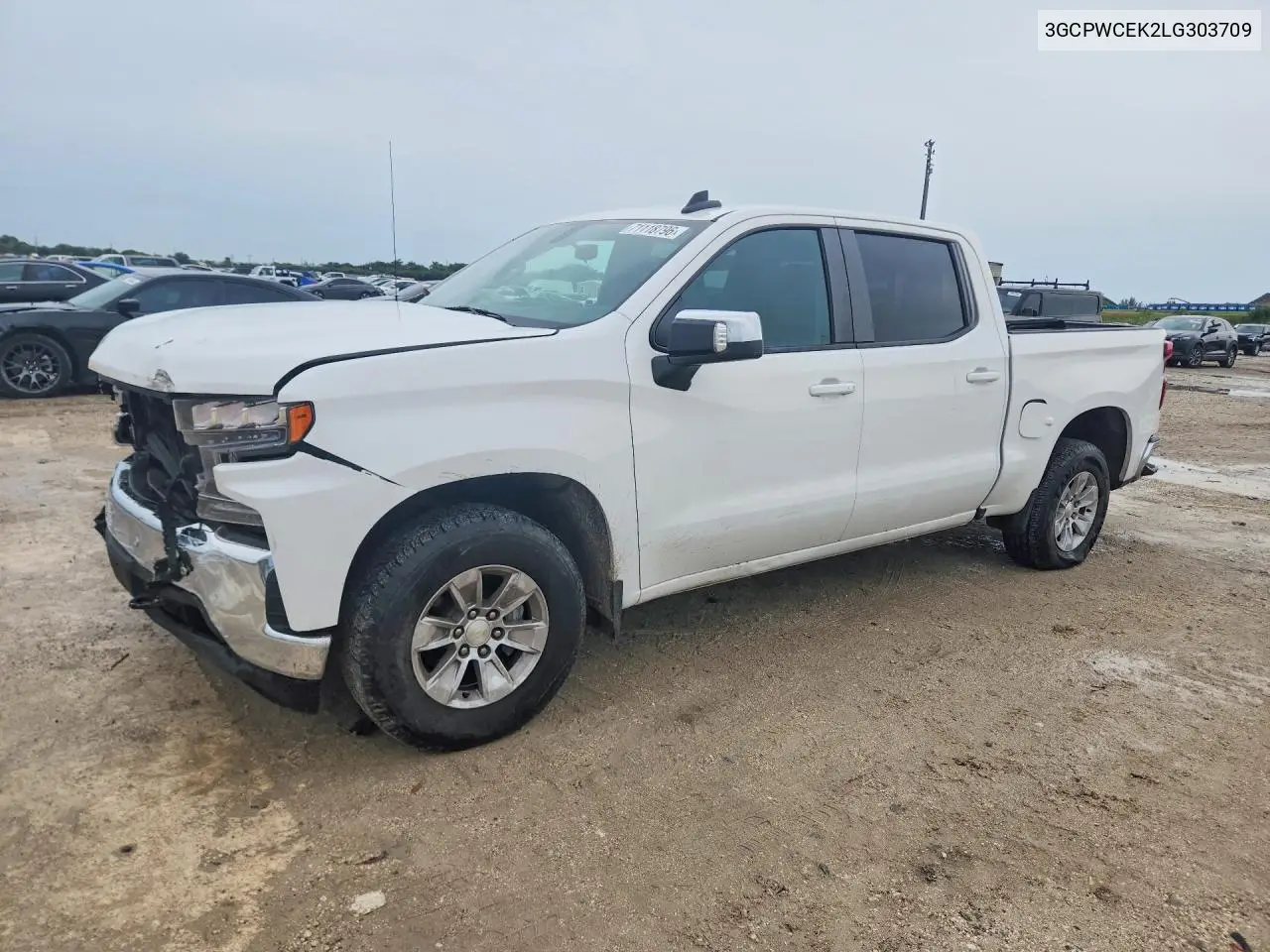 CHEVROLET SILVERADO 2020, VIN 3GCPWCEK2LG303709