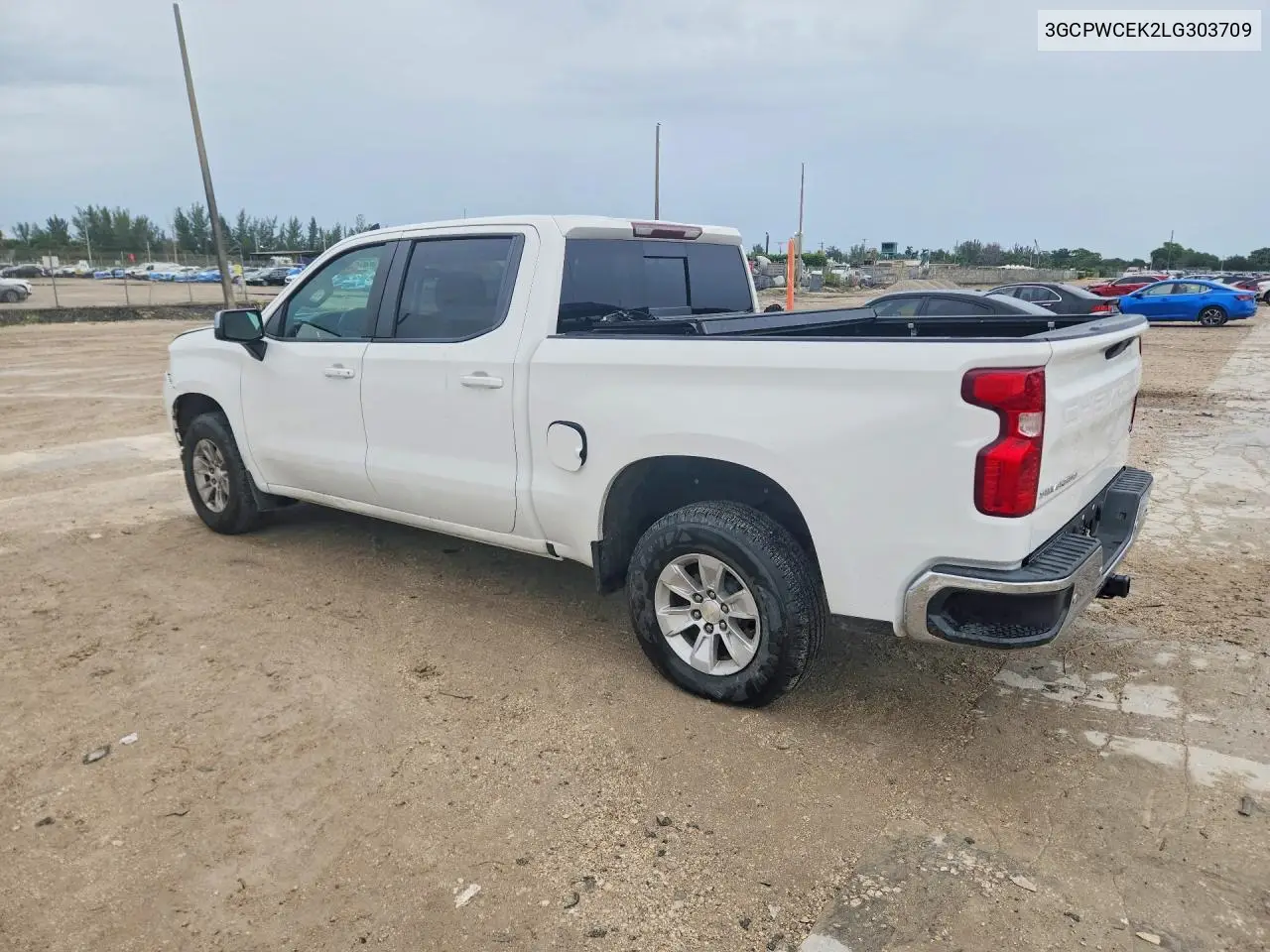 2020 CHEVROLET SILVERADO VIN 3GCPWCEK2LG303709 — фото 2