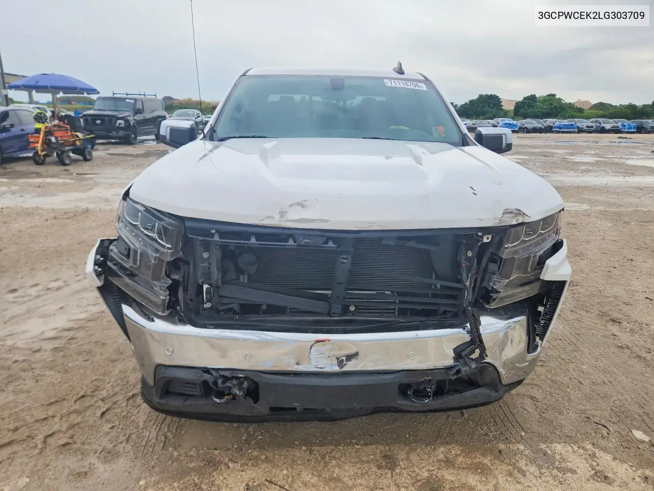 2020 CHEVROLET SILVERADO VIN 3GCPWCEK2LG303709 — фото 5