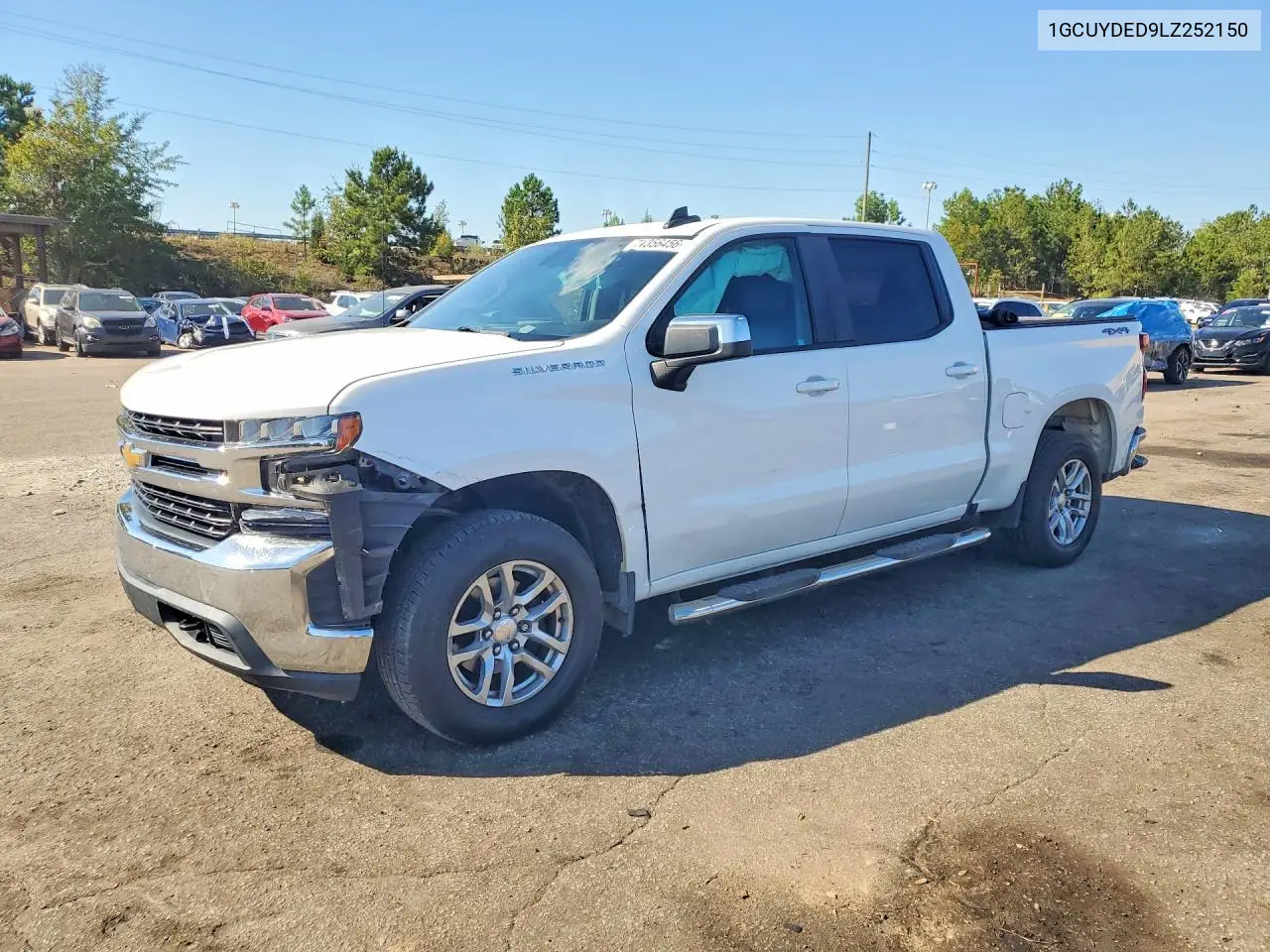 CHEVROLET SILVERADO 2020, VIN 1GCUYDED9LZ252150