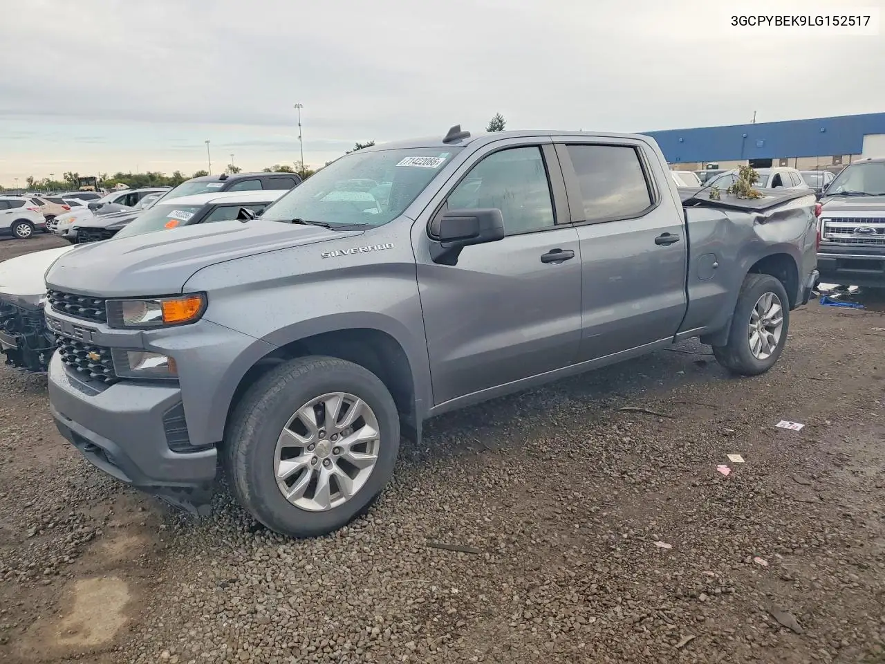 CHEVROLET SILVERADO 2020, VIN 3GCPYBEK9LG152517