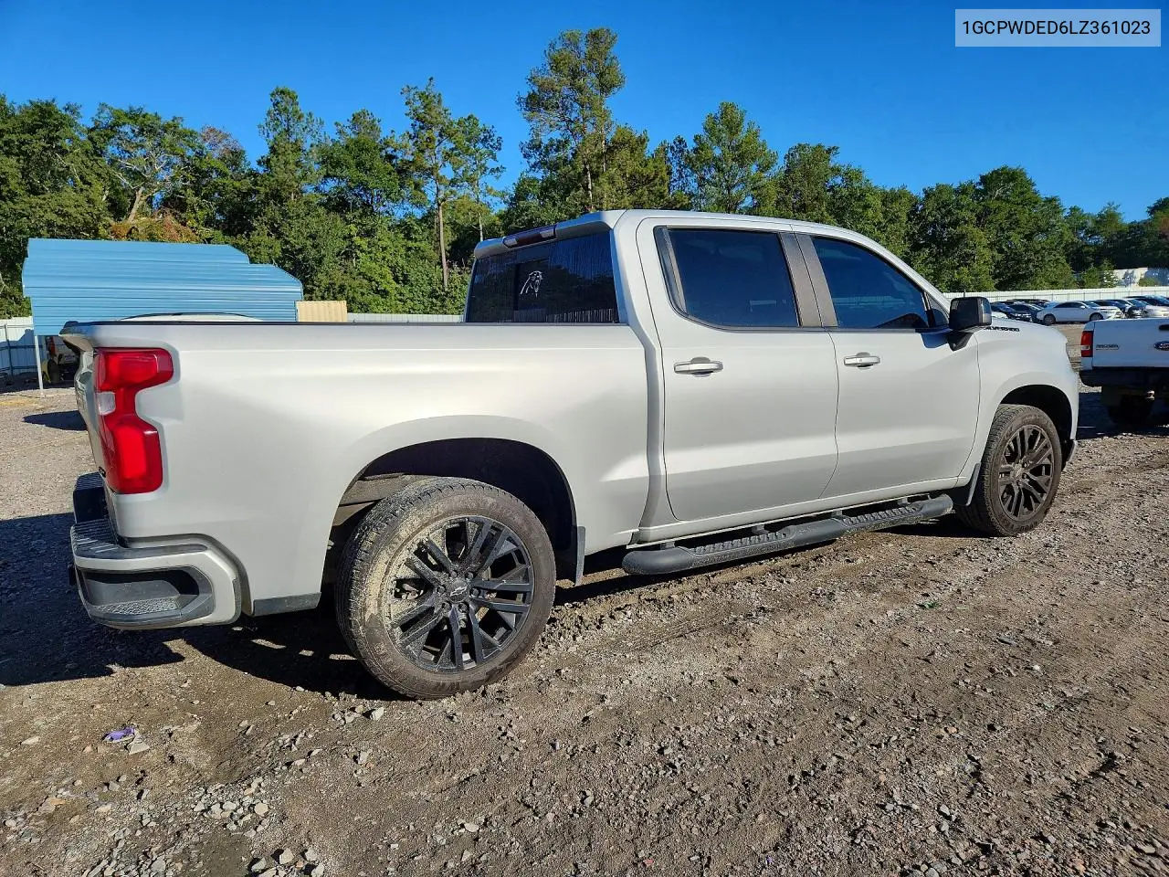 2020 CHEVROLET SILVERADO VIN 1GCPWDED6LZ361023 — фото 3