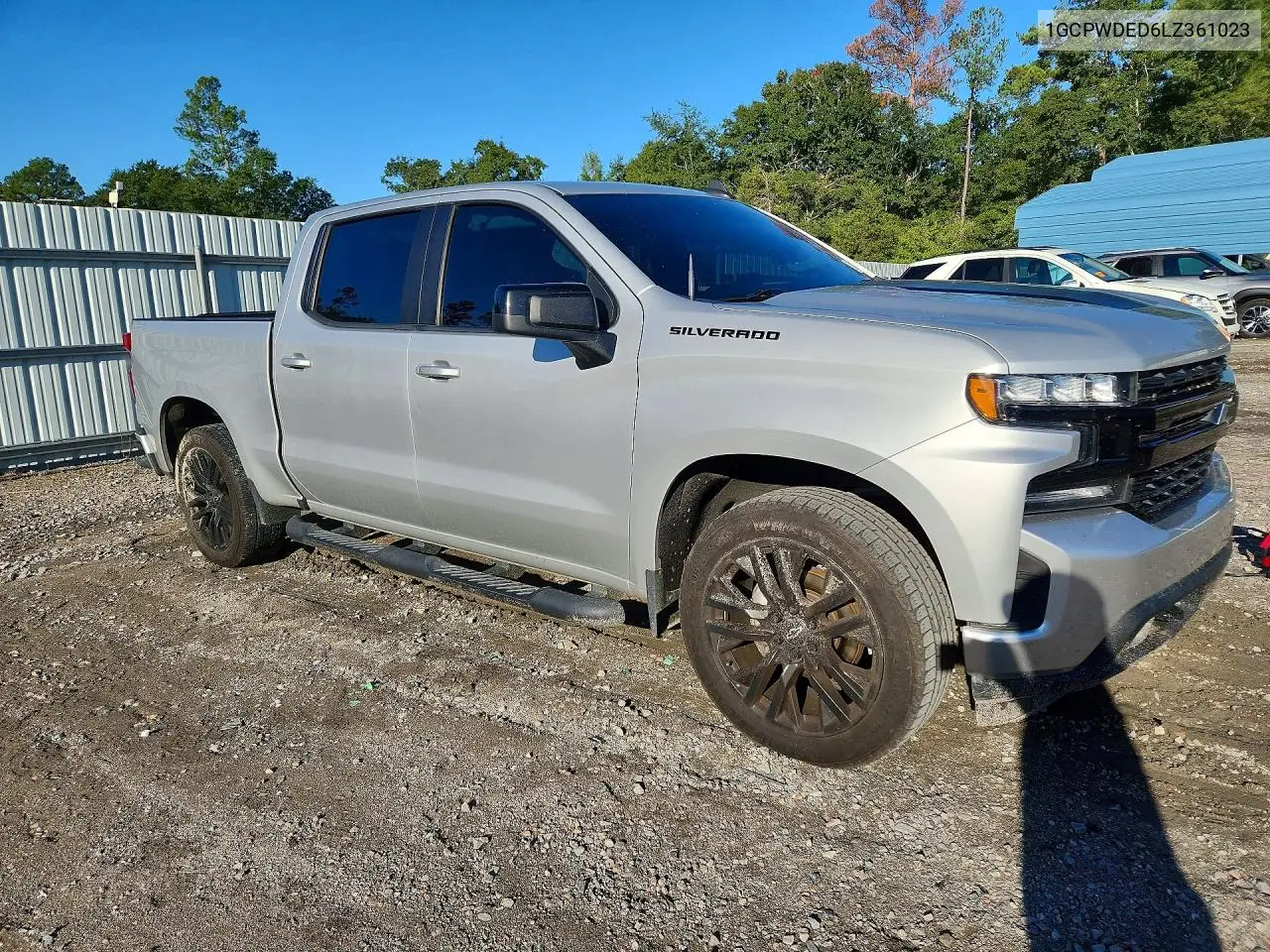 2020 CHEVROLET SILVERADO VIN 1GCPWDED6LZ361023 — фото 4
