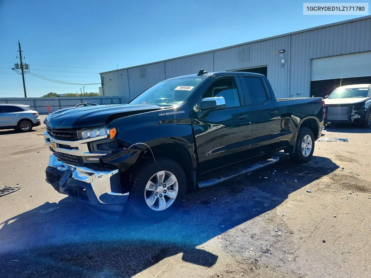 CHEVROLET SILVERADO 2020, VIN 1GCRYDED1LZ171780